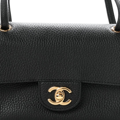 Chanel Grained Calfskin Mini Souplissimo Maxi Flap Black 15 of 21