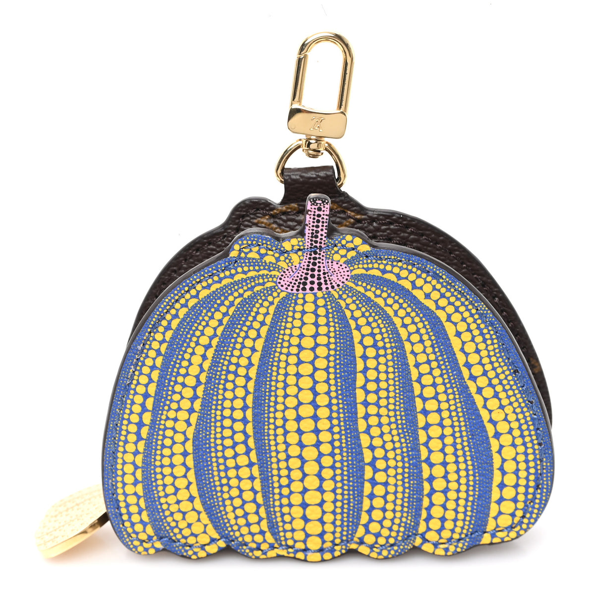 LV X YK Monogram Pumpkin Coin Purse