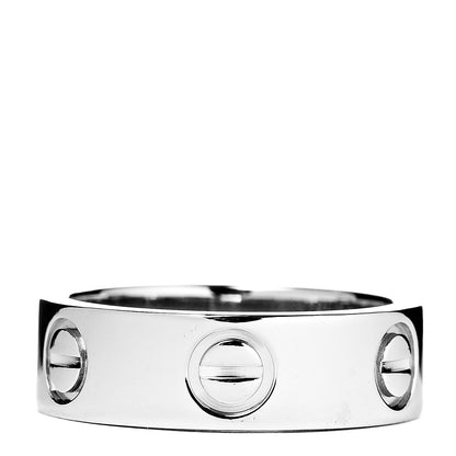 Cartier Platinum 5.5mm LOVE Ring 48 4.5 1 of 4