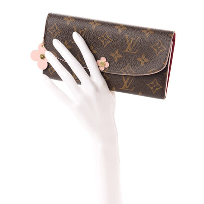 Louis Vuitton Monogram Bloom Flower Emilie Wallet 2 of 6