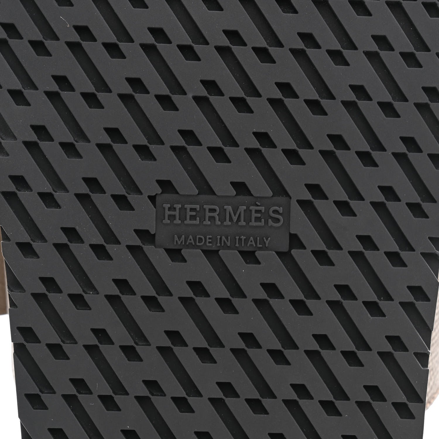 Hermes Epsom Womens Chypre Sandals 39 Etoupe 7 of 8