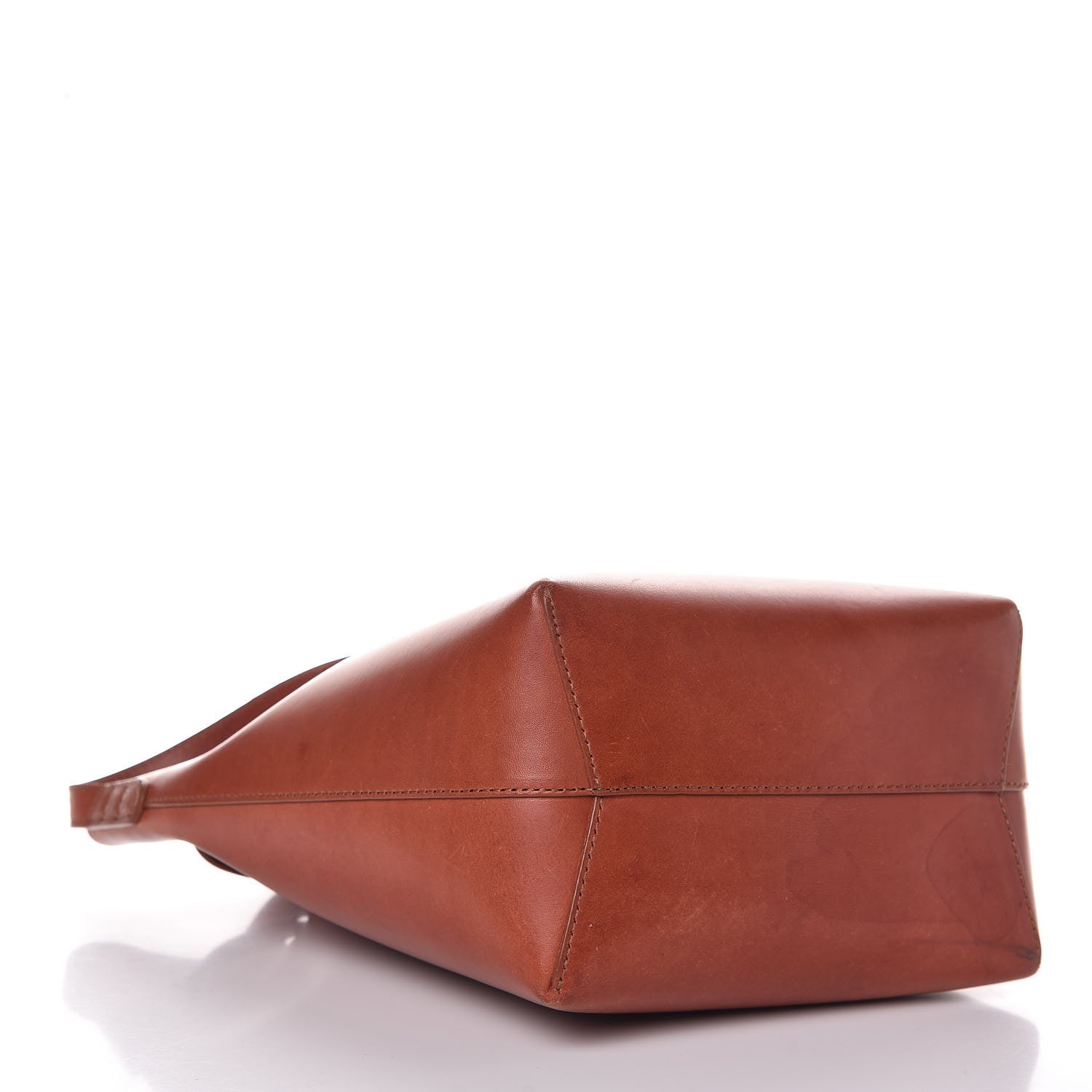 Mansur Gavriel Calfskin Mini Bucket Bag Saddle 4 of 13