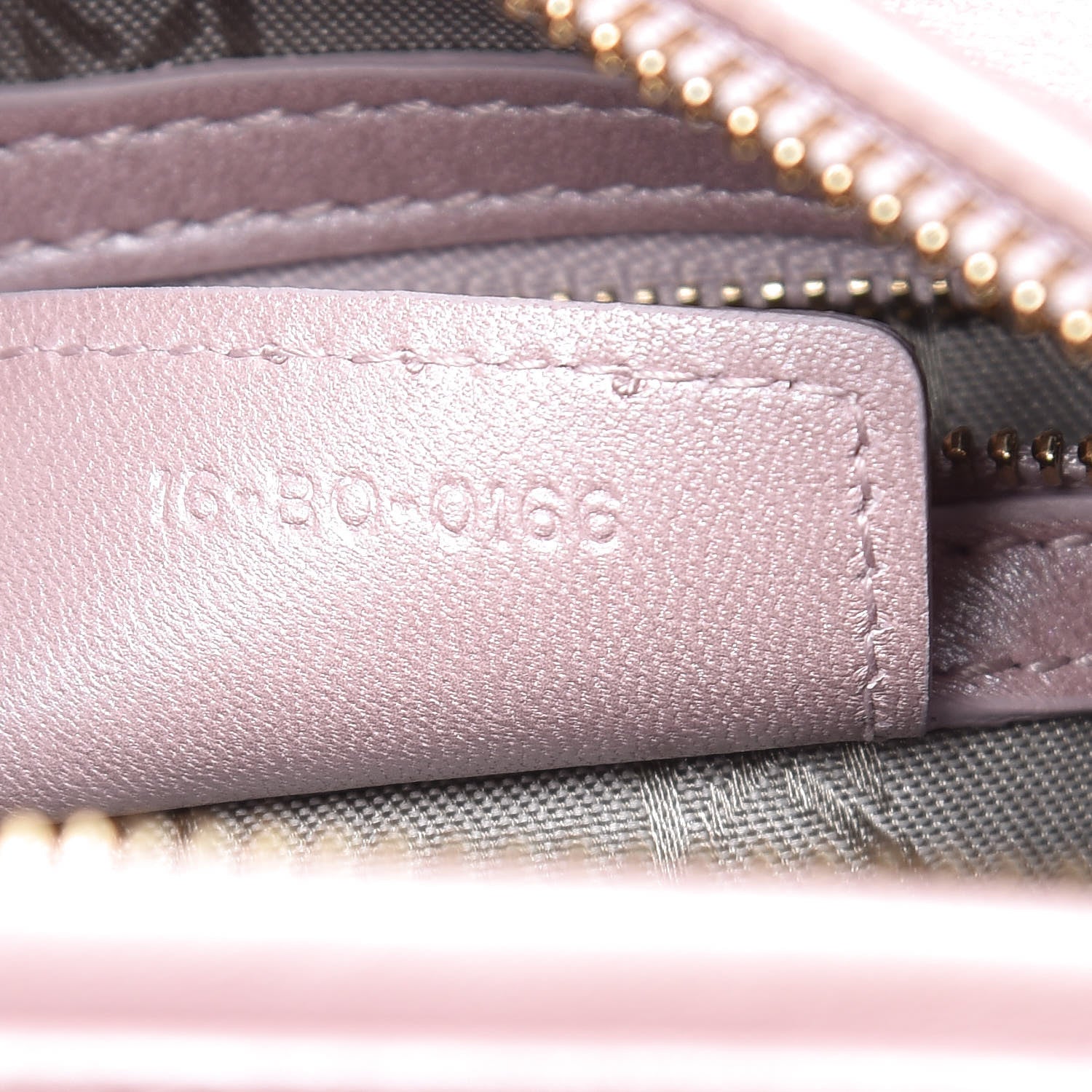 Christian Dior Pearly Lambskin Cannage Medium Lady Dior Lotus 7 of 10