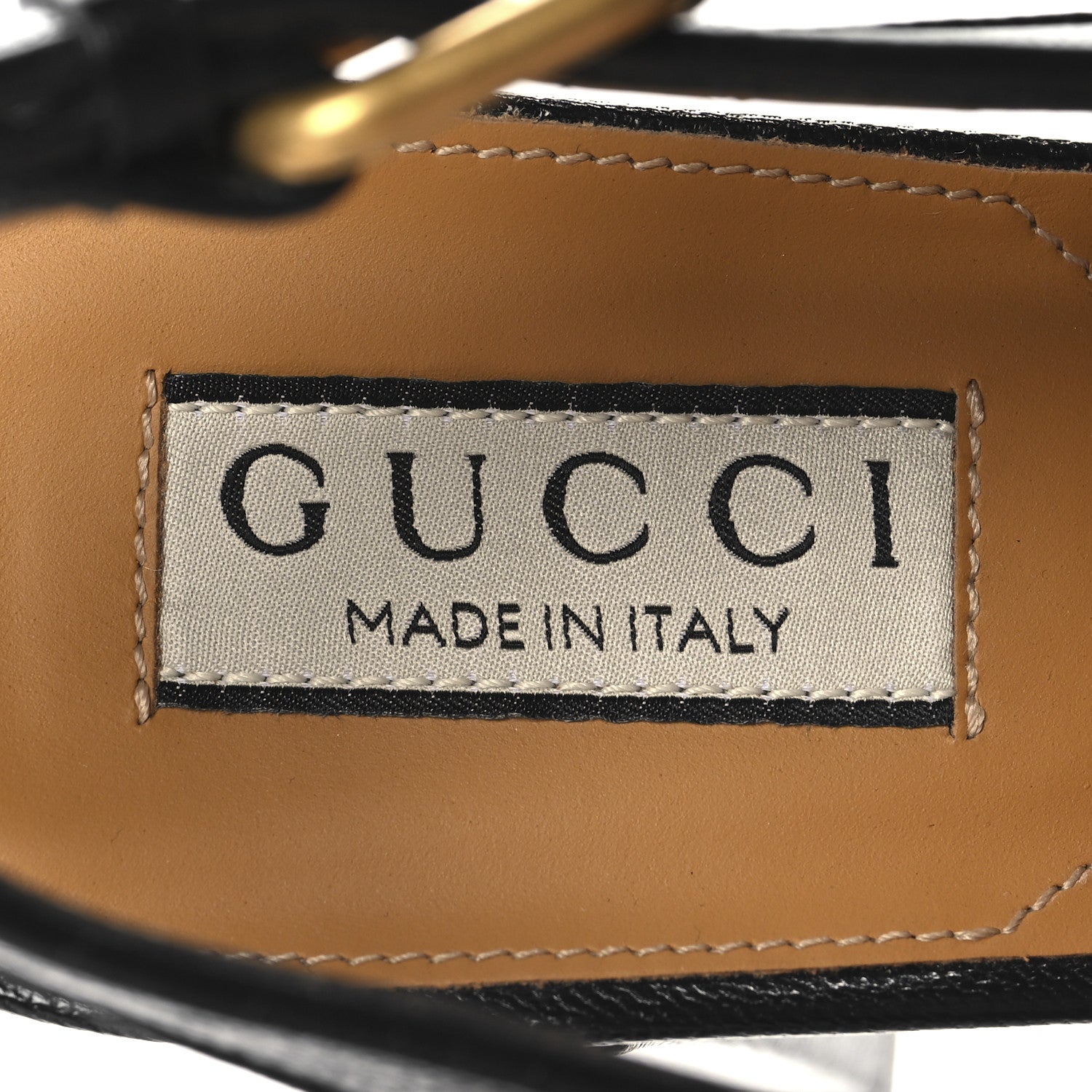 Gucci Quentin Granada Kid Horsebit Slingbacks Pumps 37 Black 9 of 9