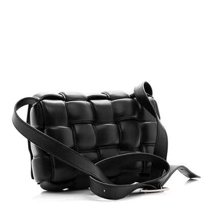 Bottega Veneta Nappa Maxi Intreccio Padded Cassette Crossbody Bag Black 3 of 9