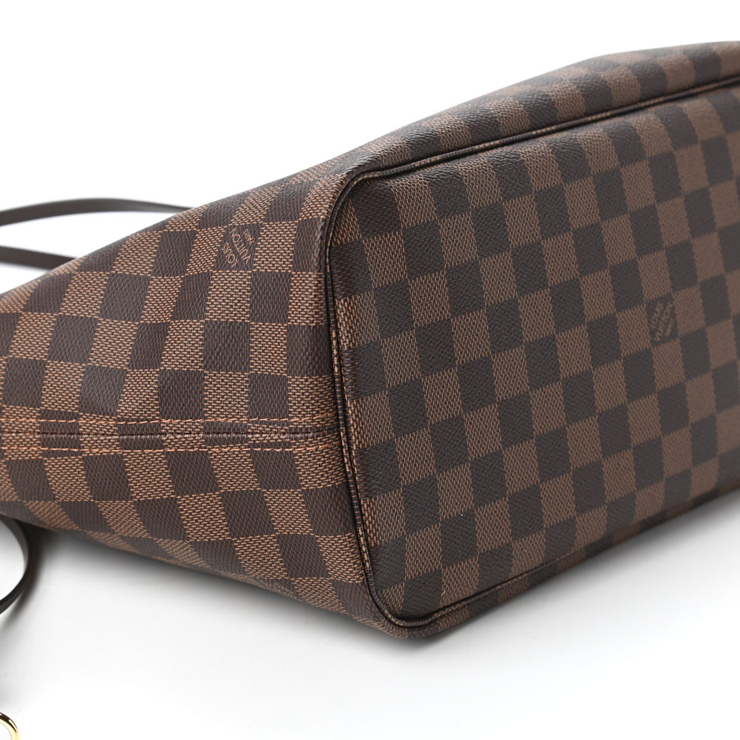 Damier Ebene Neo Neverfull MM Rose Ballerine