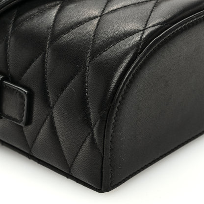 Saint Laurent Lambskin Matelasse Monogram June Box Bag Black 8 of 9