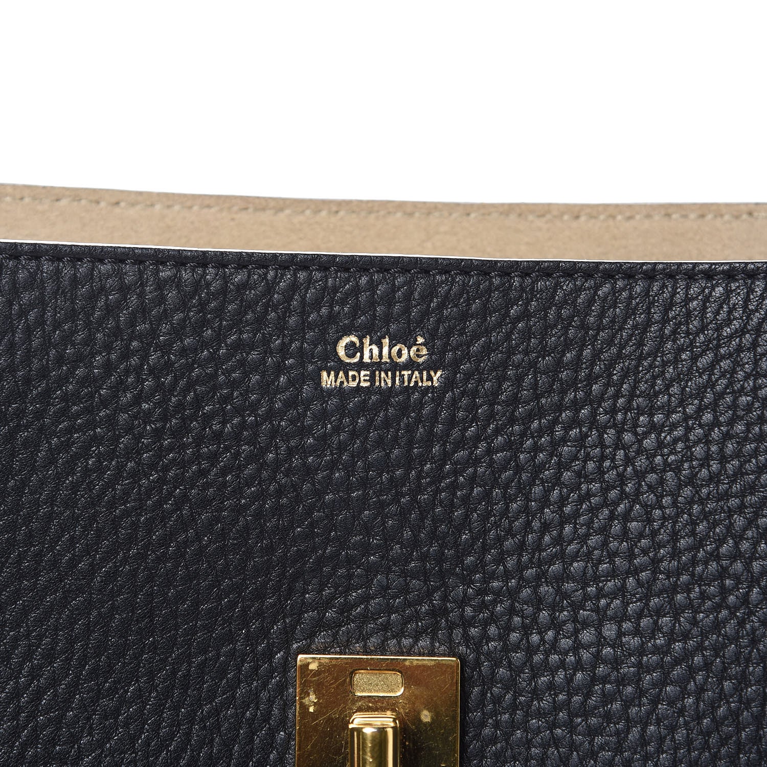 Chloe Grained Lambskin Drew Shoulder Bag Black 6 of 9