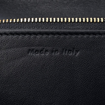 Celine Smooth Calfskin Medium Classic Box Flap Bag Dark Blue 7 of 13