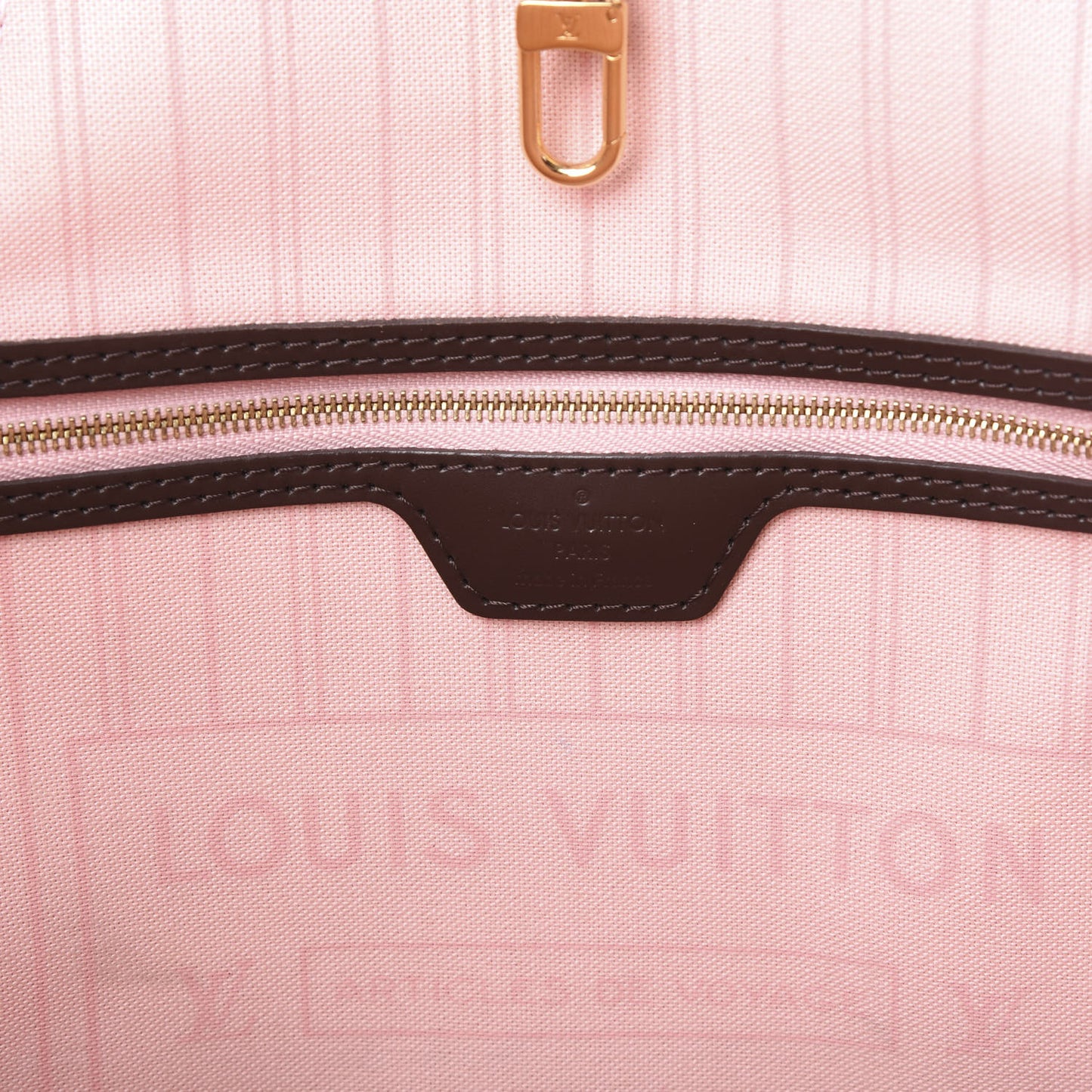 Damier Ebene Neo Neverfull MM Rose Ballerine