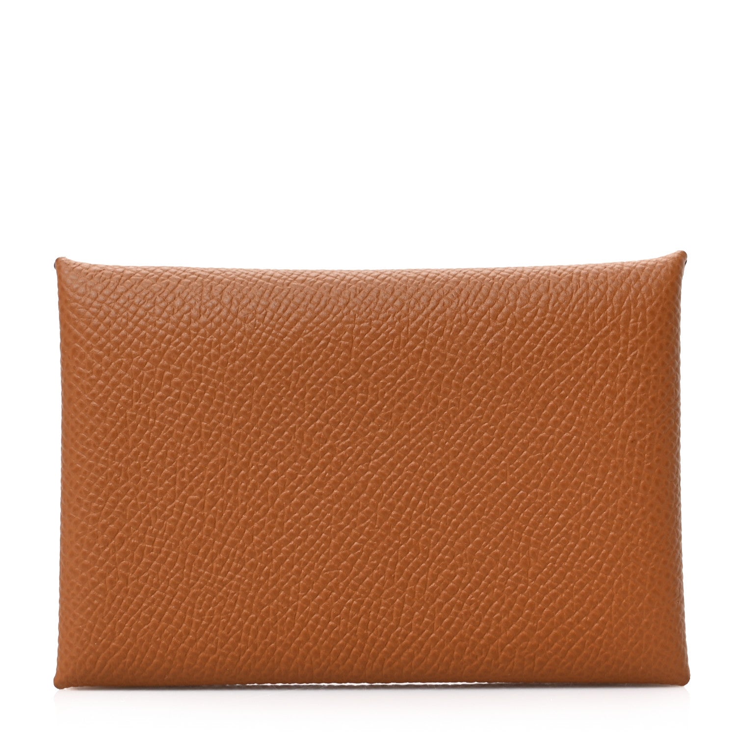 Hermes Epsom Calvi Card Case Gold 1 of 6