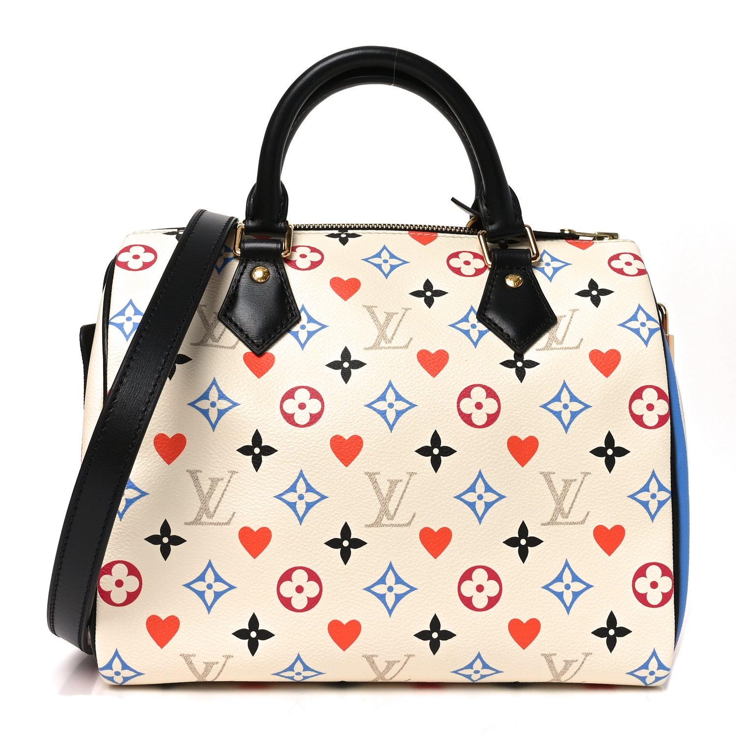 Louis Vuitton Game On Speedy Bandouliere 25 White 1 of 10