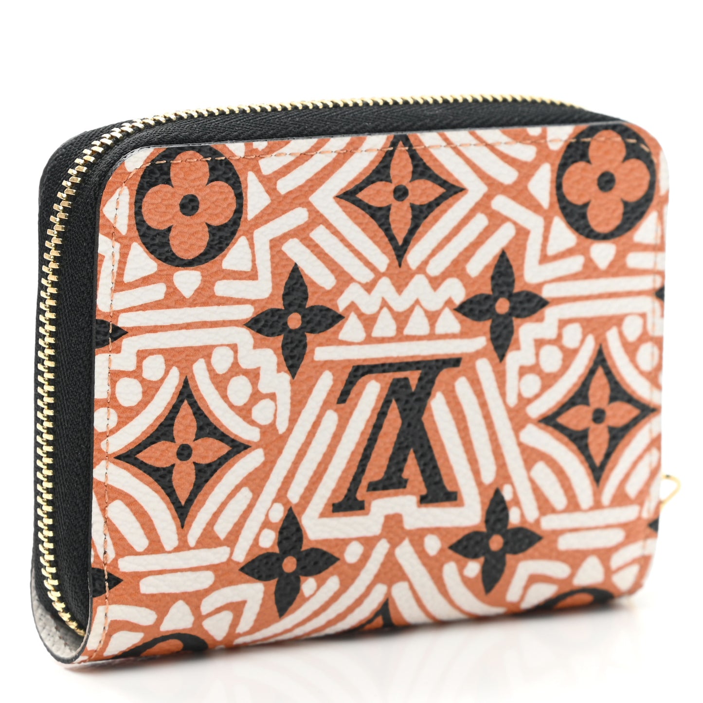 Monogram Giant Crafty Zippy Coin Purse Creme Caramel