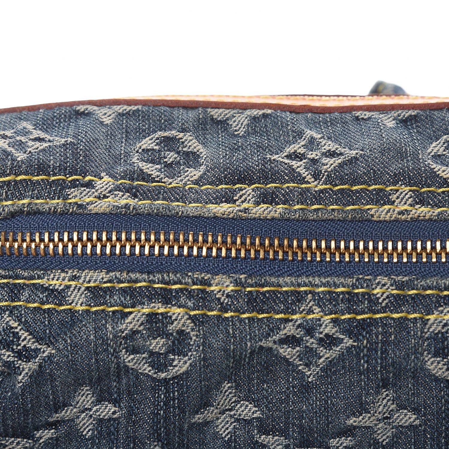 Louis Vuitton Monogram Denim Baggy PM Blue 16 of 19