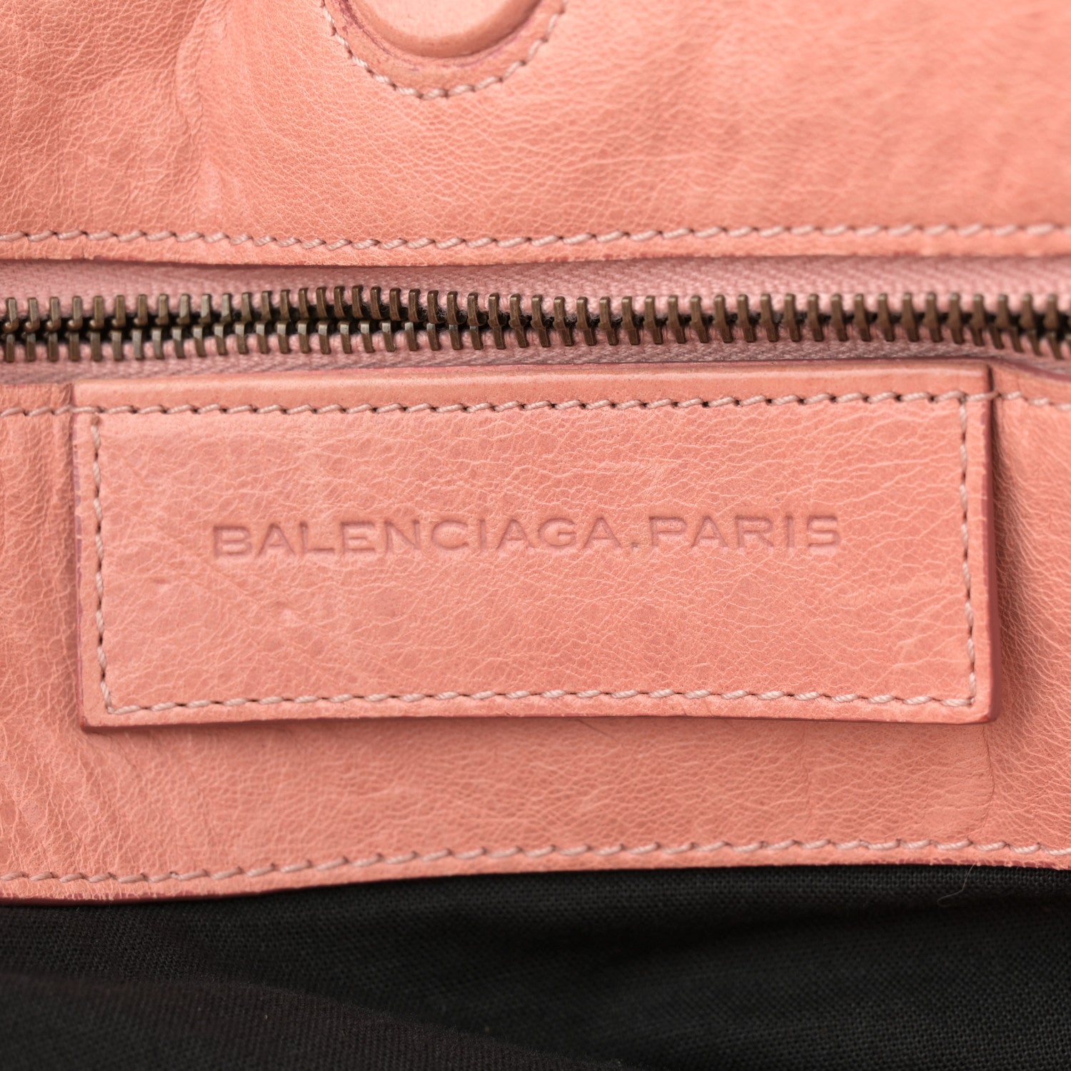 Balenciaga Agneau Classic Hardware S Sunday Tote Vieux Rose 7 of 17