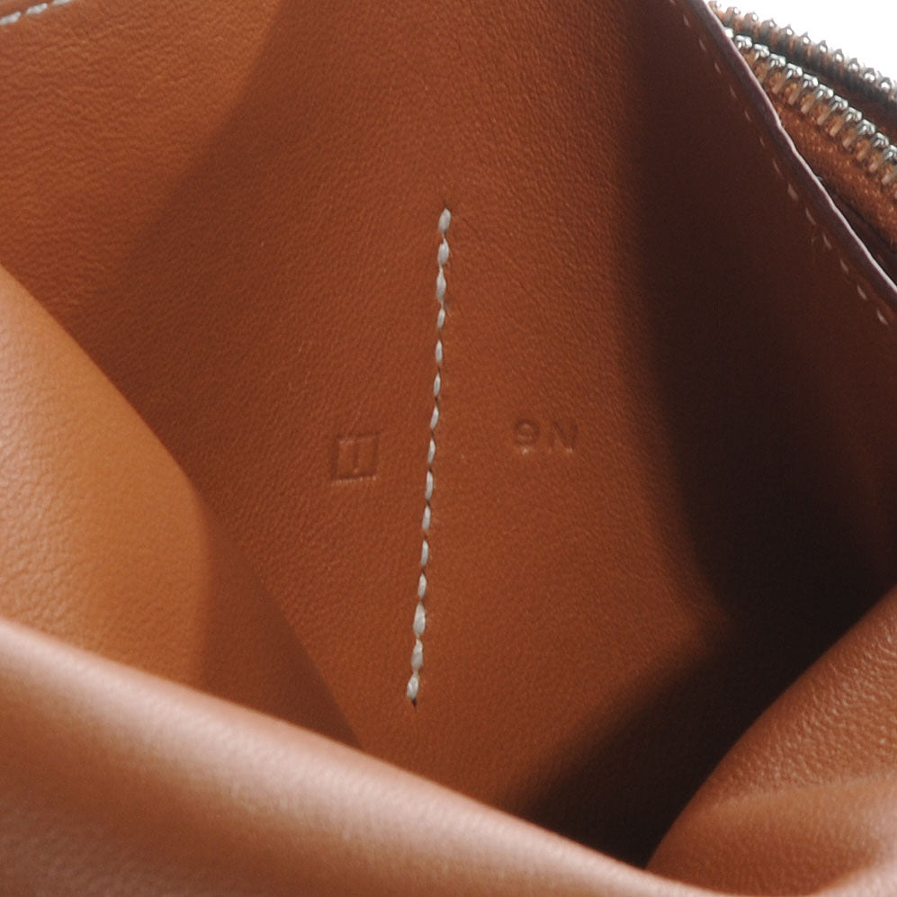 Togo Leather Combined Dogon Wallet Gold