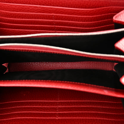 Gucci Calfskin Mini Dionysus Chain Wallet Hibiscus Red 5 of 9