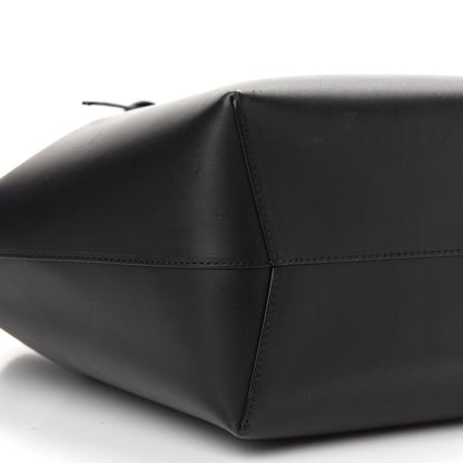 Mansur Gavriel Vegetable Tanned Calfskin Bucket Bag Black Ballerina 5 of 12