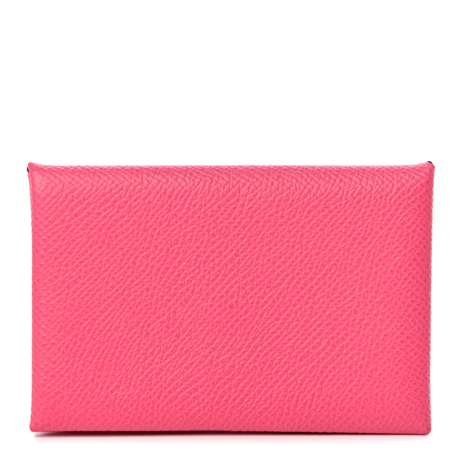Hermes Epsom Calvi Card Case Rose Tyrien 1 of 7