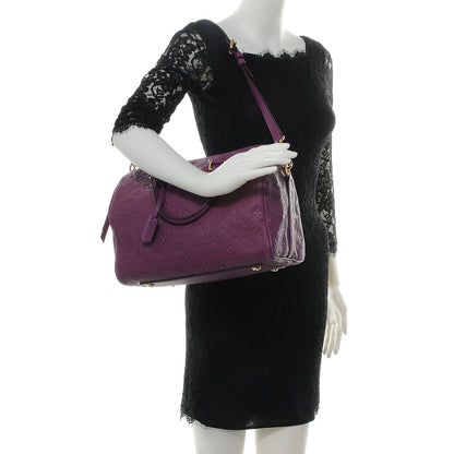 Louis Vuitton Empreinte Speedy Bandouliere 30 Amethyste 2 of 9