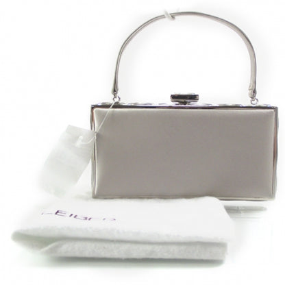 Judith Leiber Crystal Trim Satin Evening Bag Clutch 2 of 6