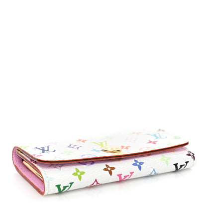 Louis Vuitton Monogram Multicolor Multicles 4 Key Holder White Litchi 4 of 7