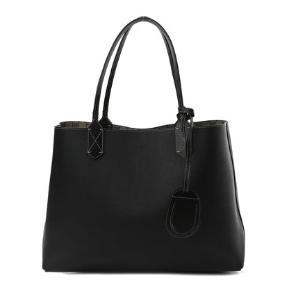 Gucci Calfskin GG Supreme Monogram Medium Reversible Tote Black 10 of 16