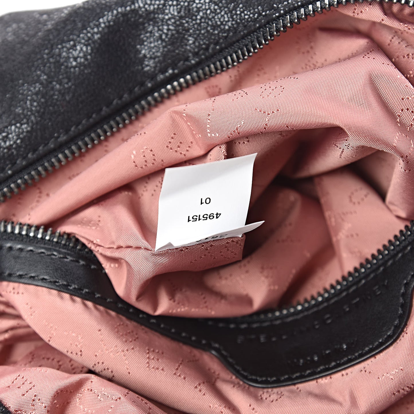 Shaggy Deer Small Falabella Tote Black
