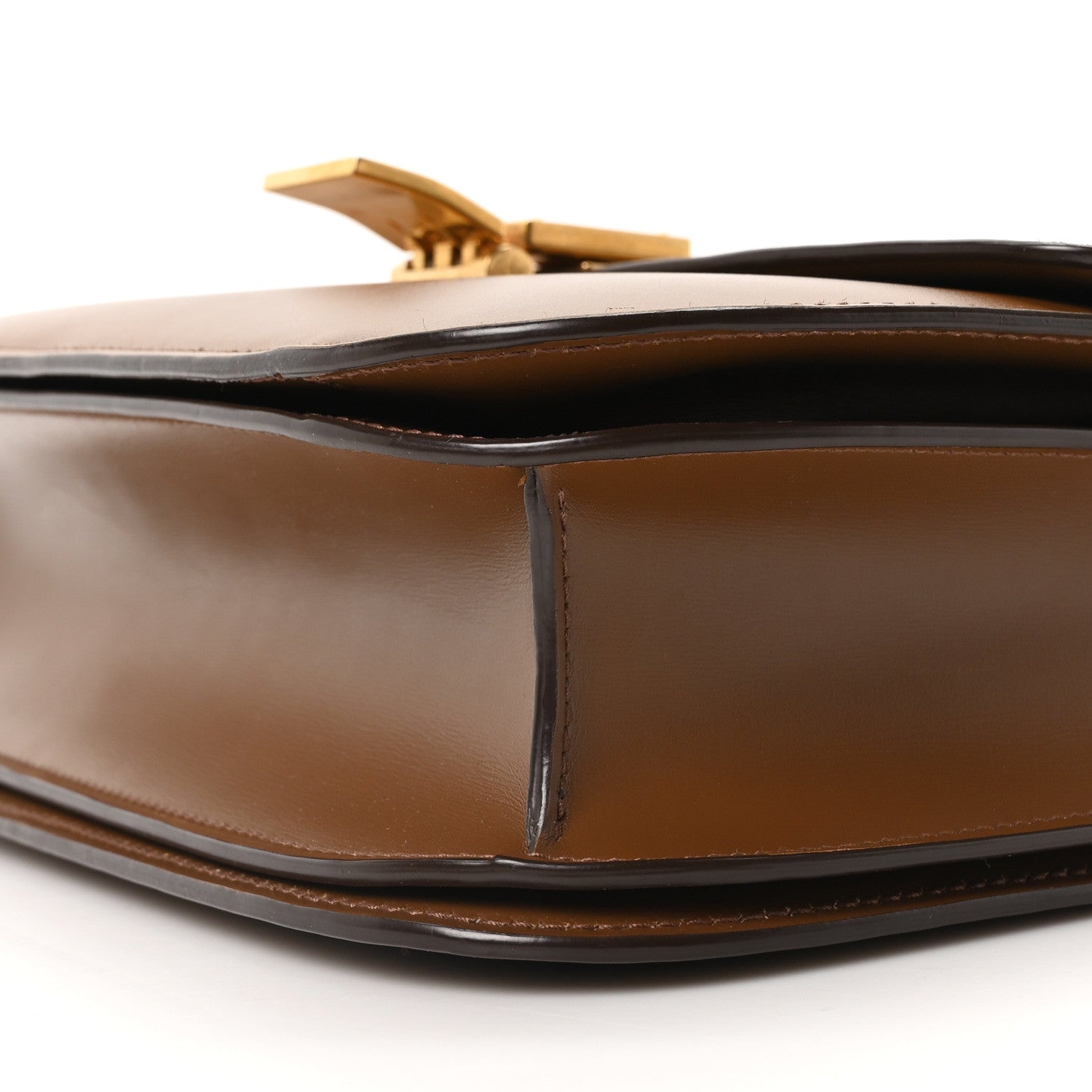 Celine Calfskin Medium Classic Box Flap Bag Light Camel 10 of 10