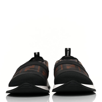 Fendi Technical Mesh FF Sneakers 38 Tobacco Red 2 of 8