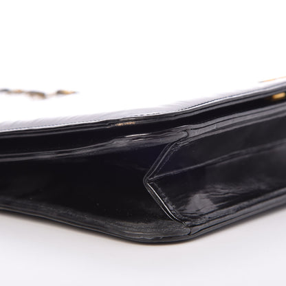 Chanel Patent Small Single Flap Black 13 of 18