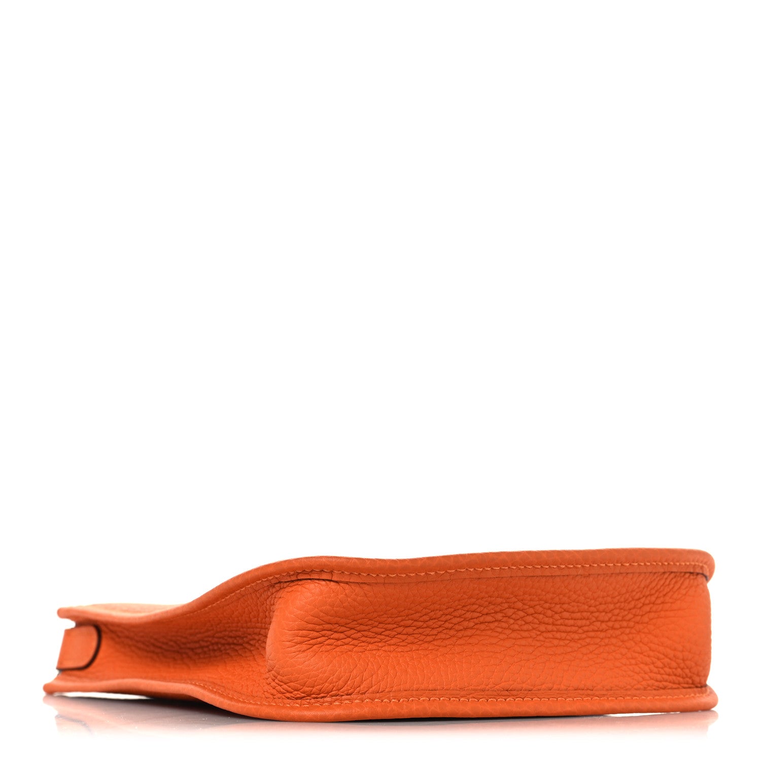 Hermes Taurillon Clemence Evelyne TPM Orange 4 of 10