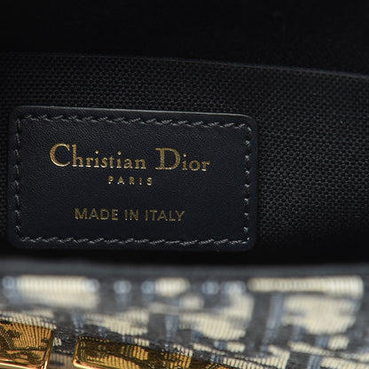Christian Dior Oblique 30 Montaigne Box Bag Blue 6 of 10