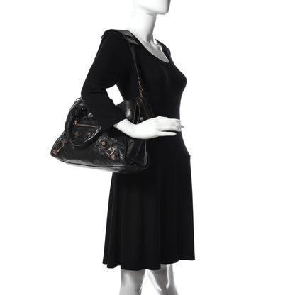 Balenciaga Agneau Giant 21 Rose Gold Hardware City Black 2 of 9