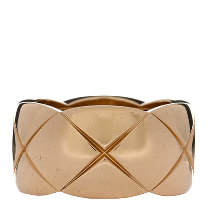 Chanel 18K Yellow Gold Large Coco Crush Ring 56 7.75 56 7.5 3 of 5