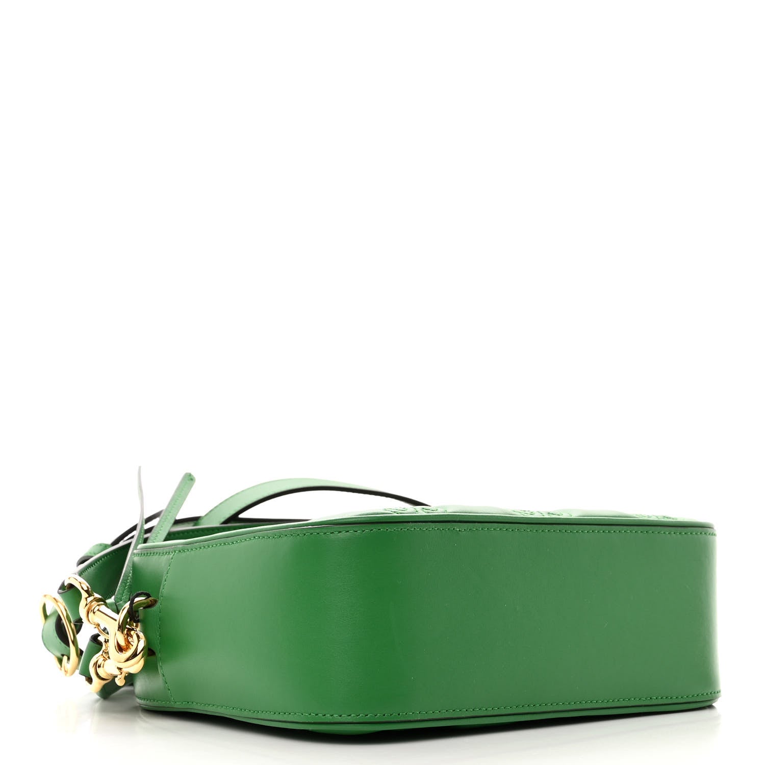 Gucci Calfskin GG Matelasse Shoulder Bag Spring Green Natural 4 of 12