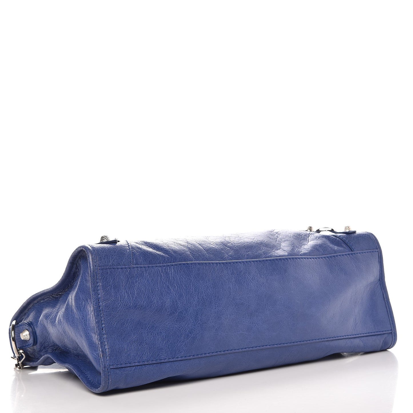 Agneau Giant 12 Silver Hardware City Bleut Bleu Glacier