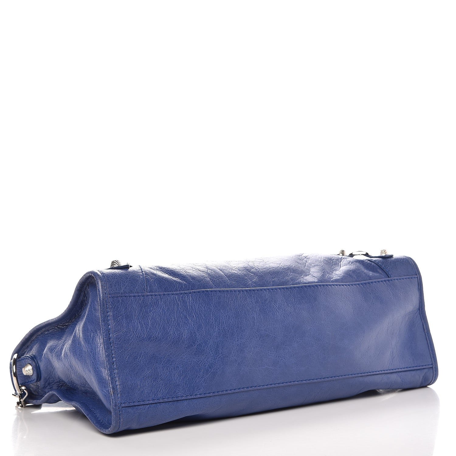 Balenciaga Agneau Giant 12 Silver Hardware City Bleut Bleu Glacier 4 of 8