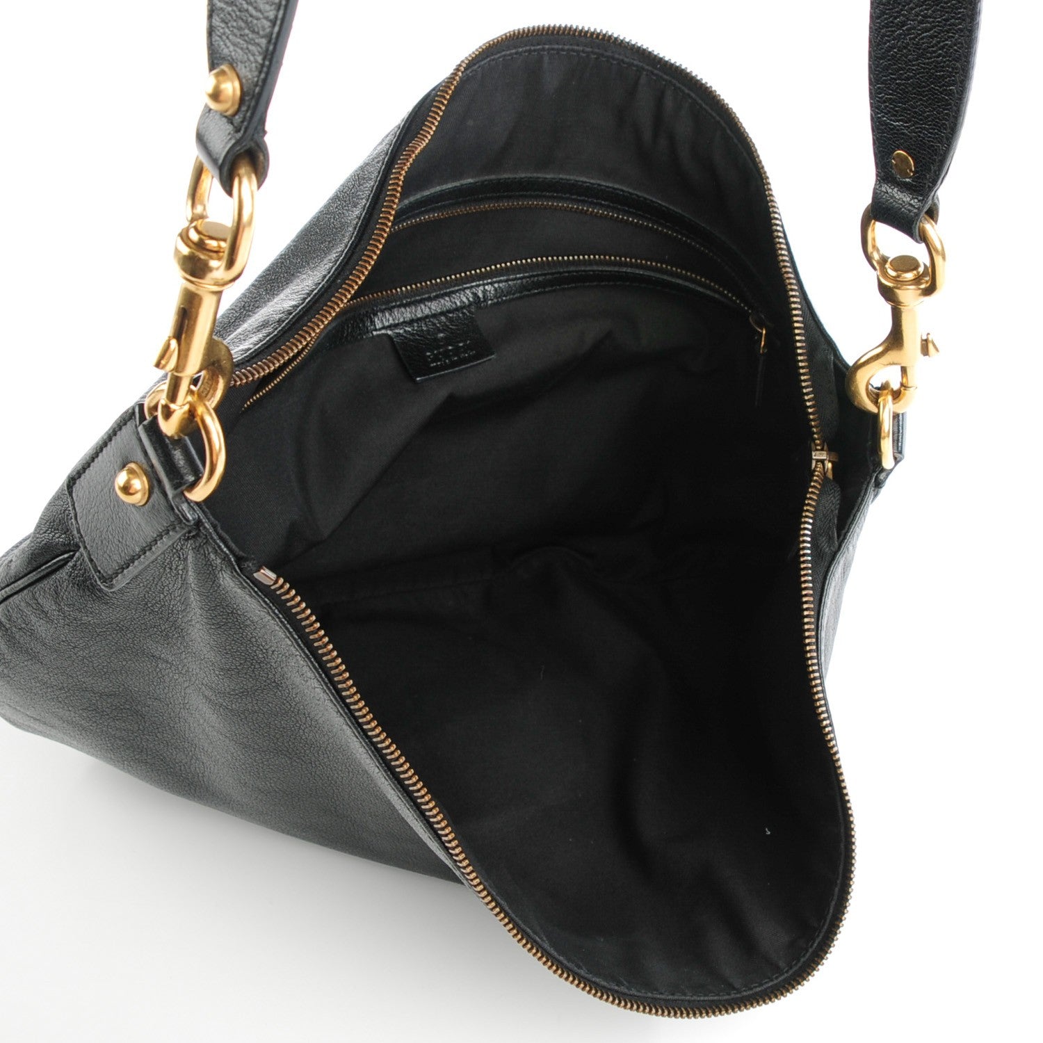 Gucci Calfskin Blondie Hobo Black 5 of 7
