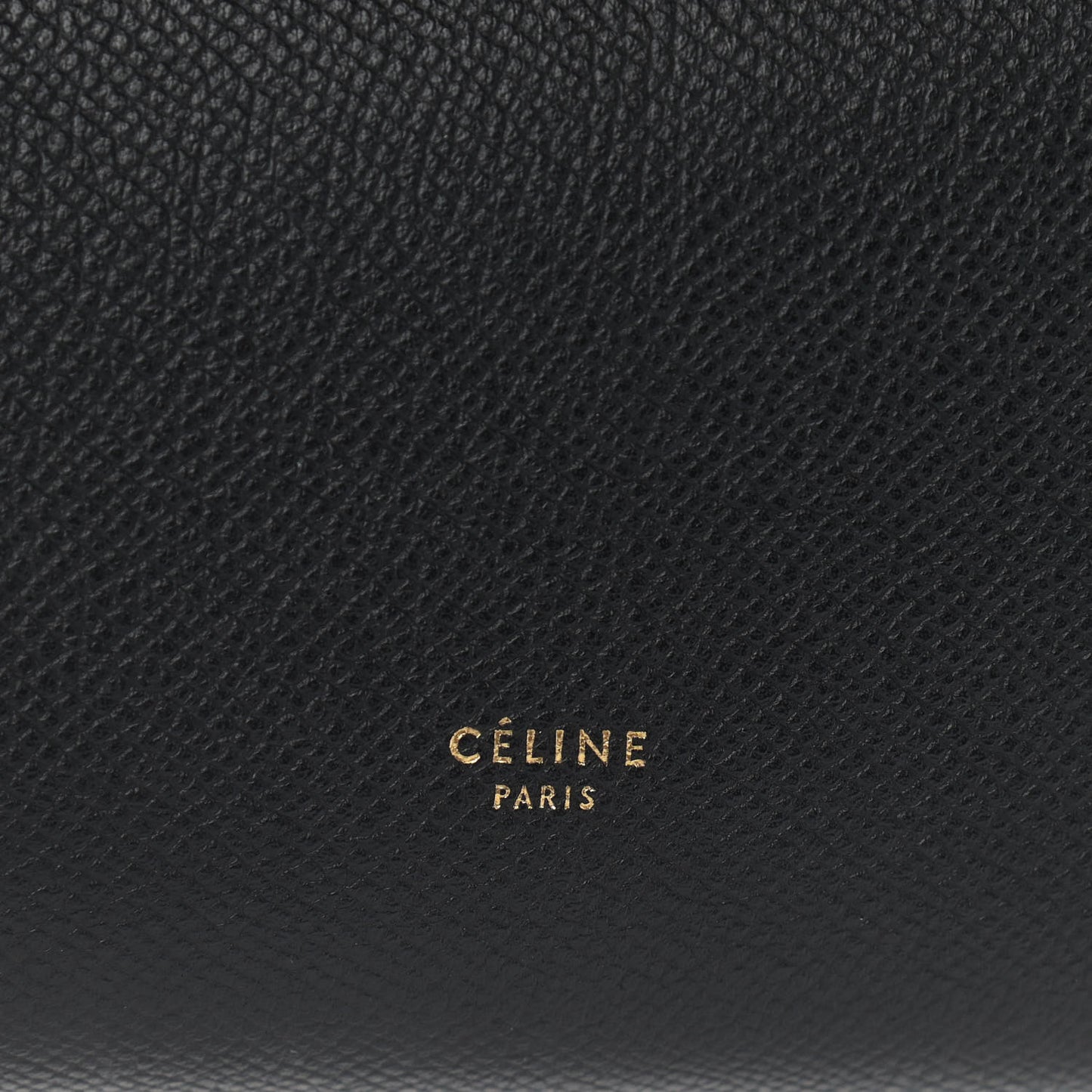 Grained Calfskin Mini Belt Bag Black