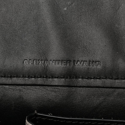 Alexander Wang Calfskin Prisma Skeletal Tote Black 6 of 15