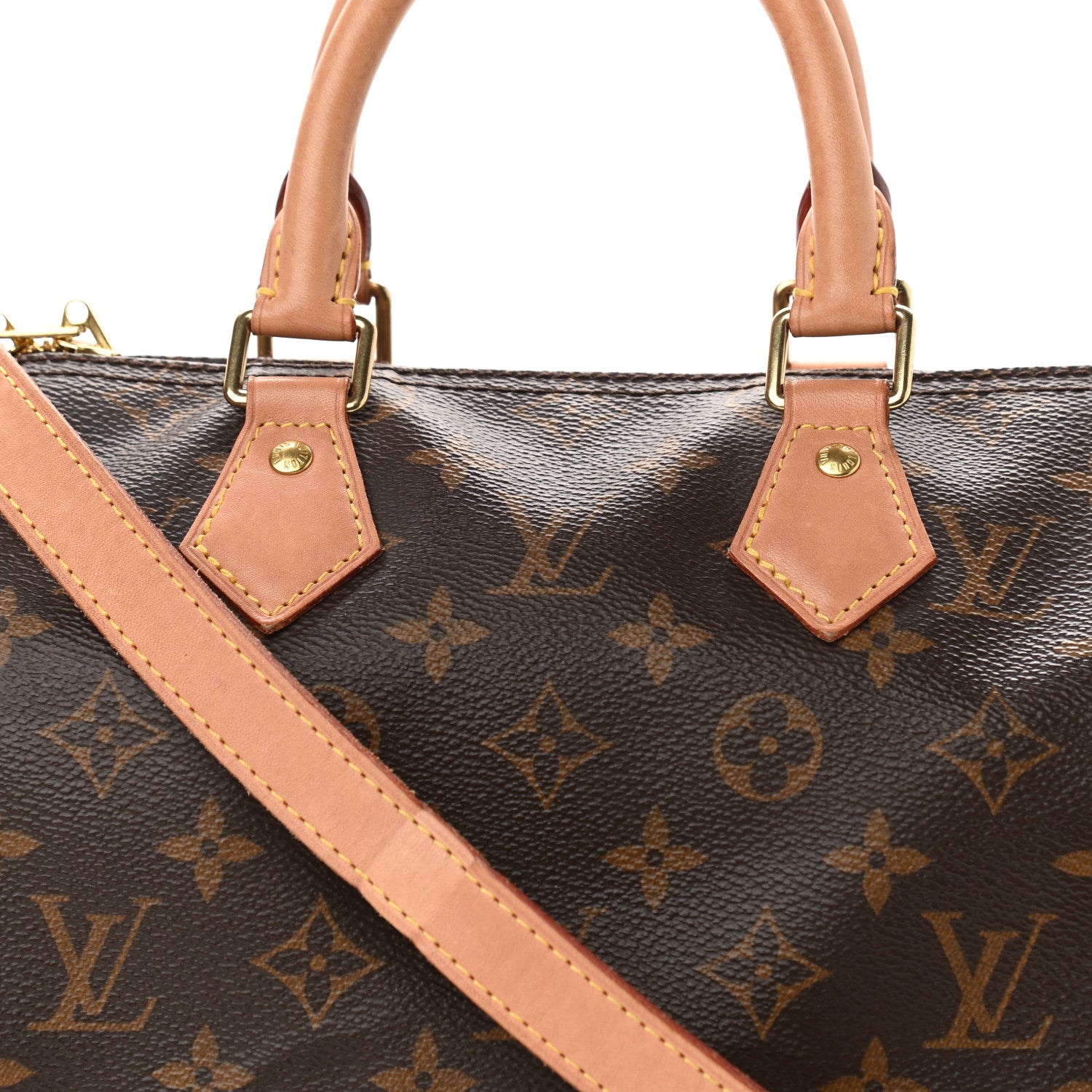 Louis Vuitton Monogram Speedy Bandouliere 25 8 of 11