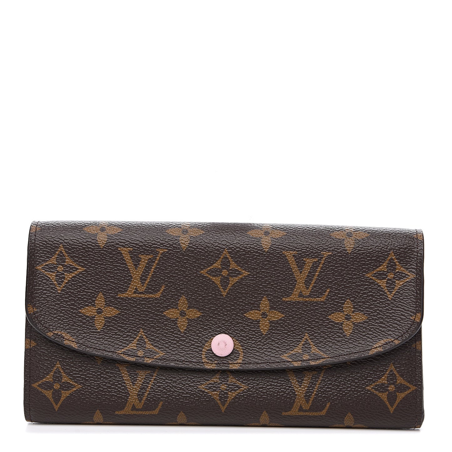 Monogram Emilie Wallet Rose Ballerine