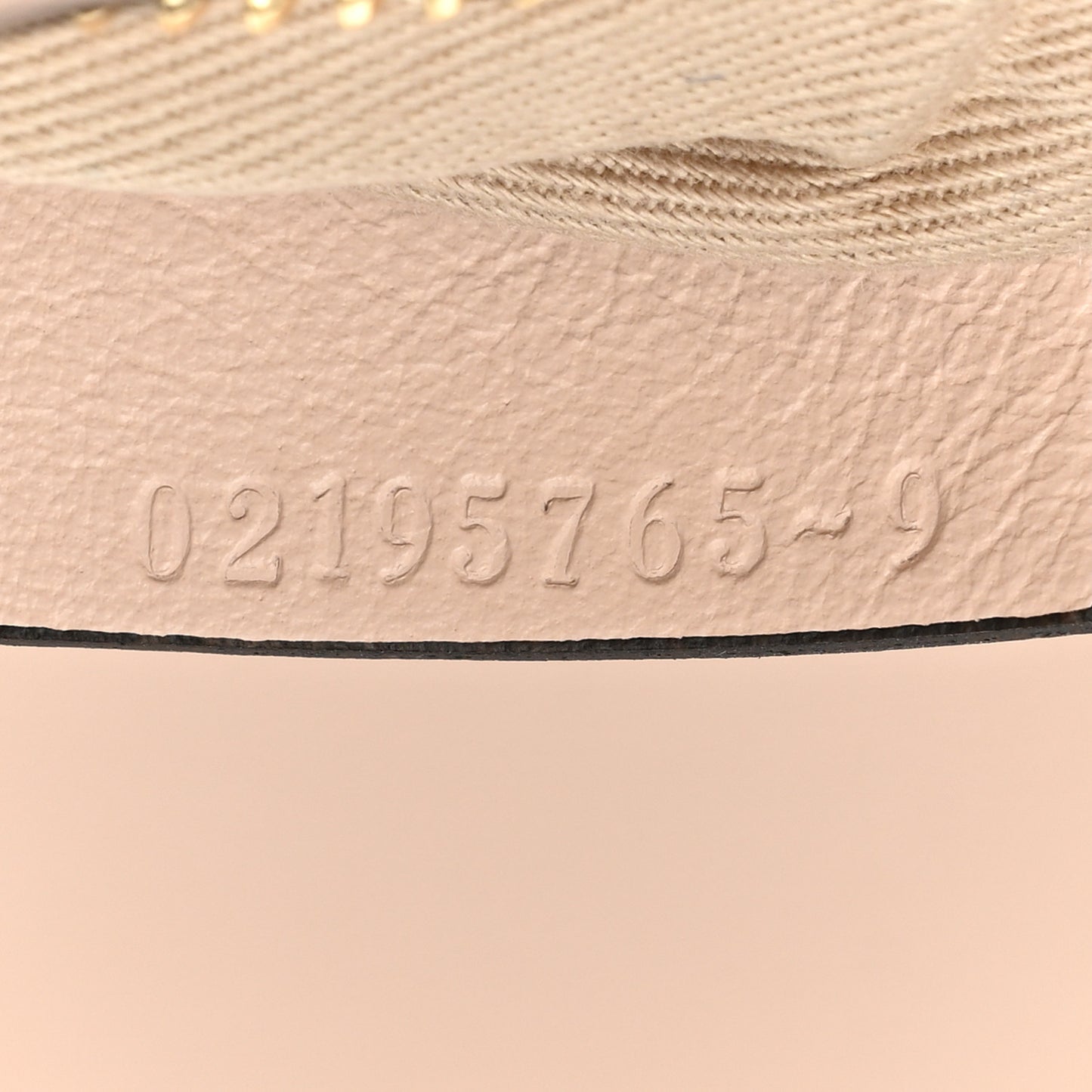 Calfskin Crocodile Embossed Small C Double Carry Cement Pink