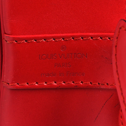 Louis Vuitton Epi Randonnee PM Castillan Red 6 of 9