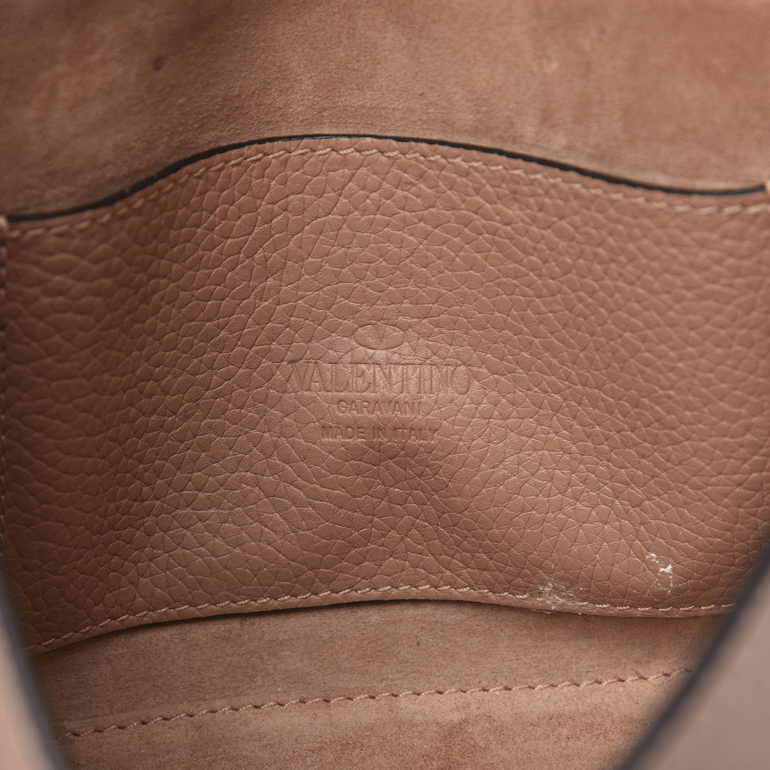 Valentino Garavani Pebbled Calfskin Medium Rockstud Flip Lock Crossbody Bag Skin Sorbet 6 of 13