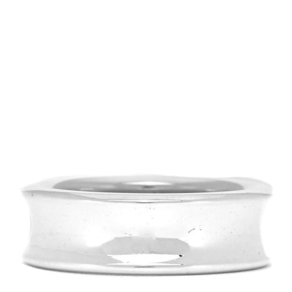 Tiffany Sterling Silver 1837 Band Ring 54 7 3 of 4