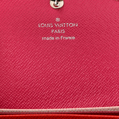 Louis Vuitton Epi Sarah Multicartes Hot Pink 5 of 8