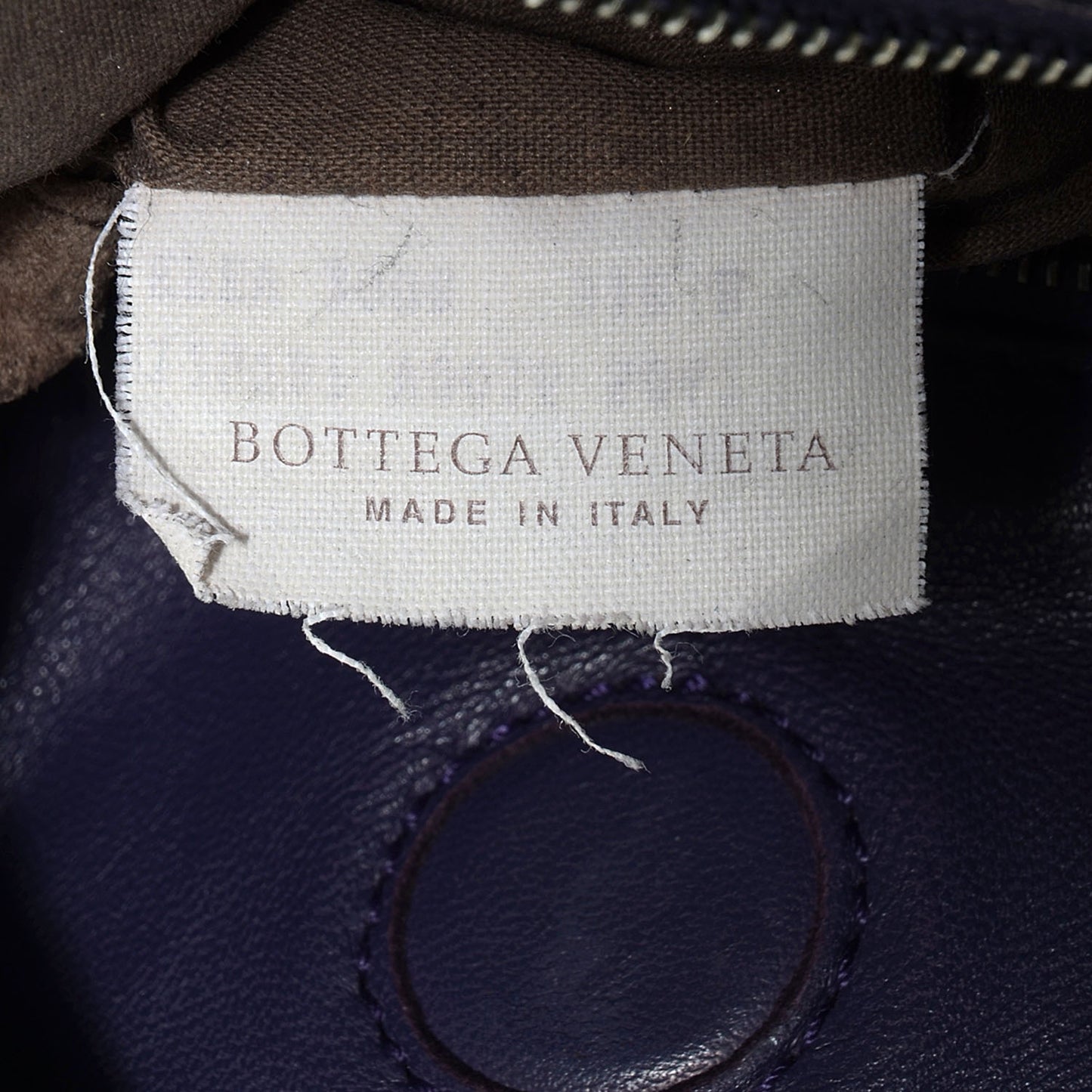 Nappa Intrecciato Medium Campana Hobo Turbolence