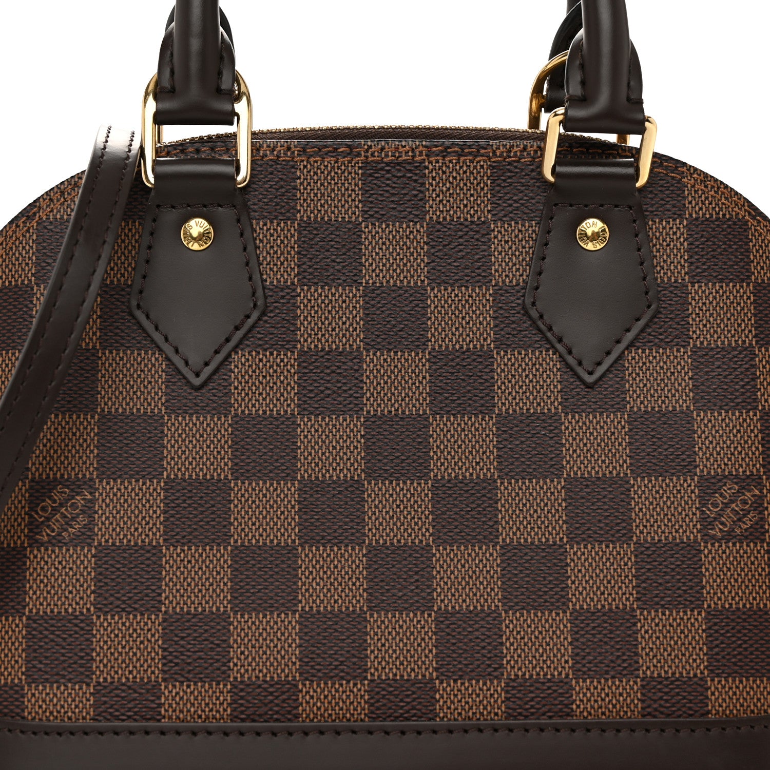 Louis Vuitton Damier Ebene Alma BB 8 of 10